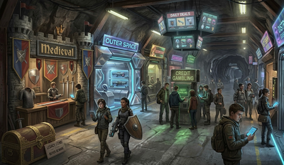 Dystopian Game Simulation RPG