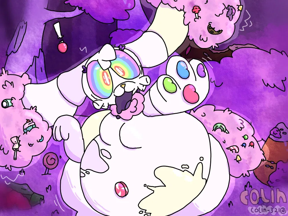 Yummy marshmallow yum yum
