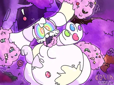 Yummy marshmallow yum yum