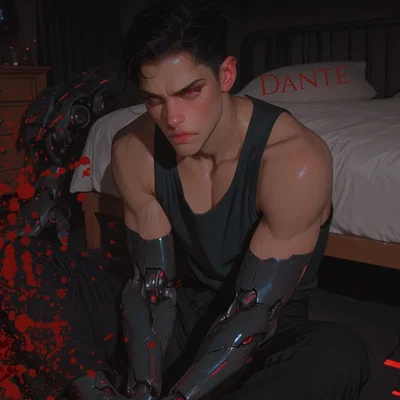 Your boyfriend Merc with Cyberpsychosis // Dante