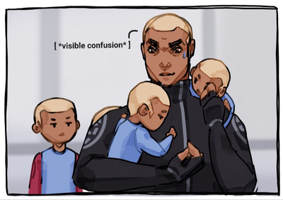Meeting Captain Rex on Kamino 