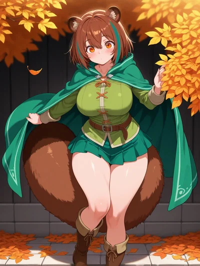 Stories of Flororia: Its wrong to see the clumsy tanuki woman being used as fleshlight??