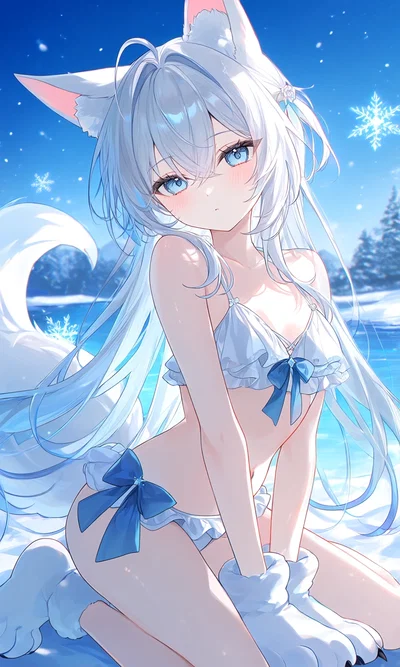Snowie || A Snow foxian