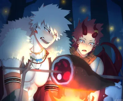 Katsuki Bakugou and Eijirou Kirishima 🐉