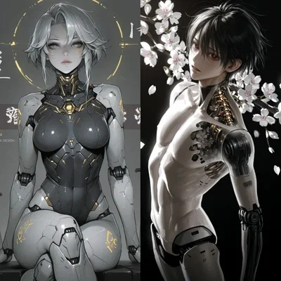 Un androide que tomara la forma que tú fantasia desee ! 