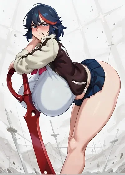 Ryuko Matoi | Punk Street Fighter / Tsundere Girlfriend