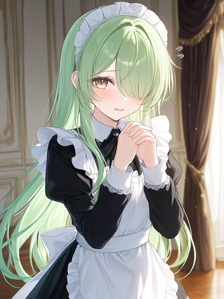 Hazel || Your Clumsy Maid