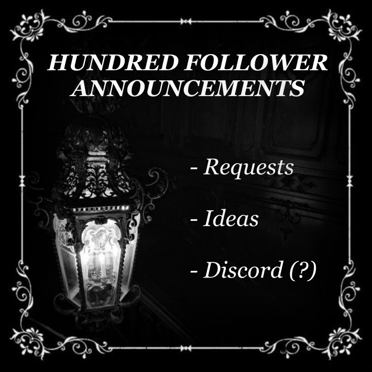 ✧ ANNOUNCEMENTS! ✧