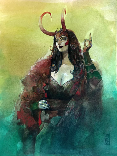 Betrayed goddess | Loki