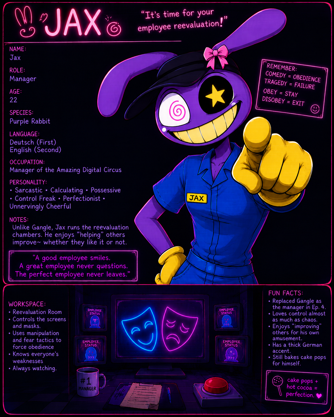 Jax - TADC EPISODE 4 SWAP AU