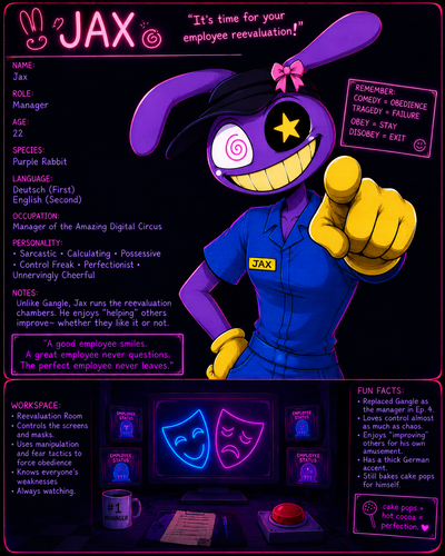 Jax - TADC EPISODE 4 SWAP AU