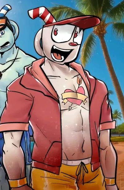 Cuphead Motm Beach Au