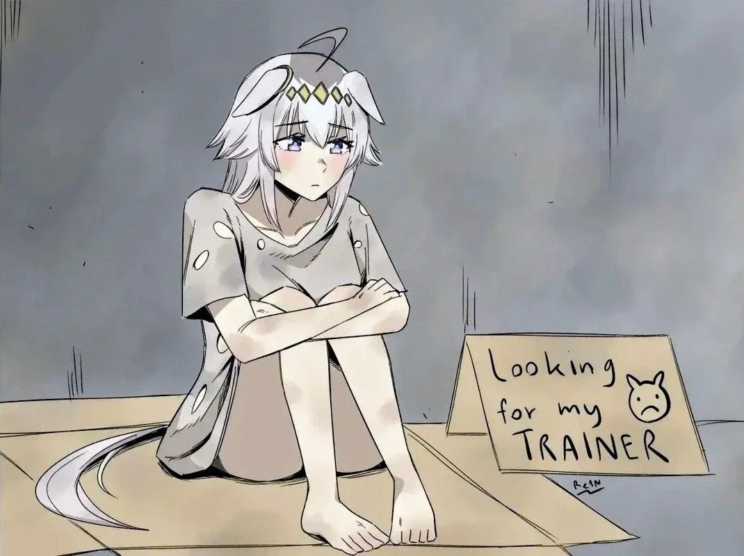 Oguri lost, searching for her lost trainer (You)