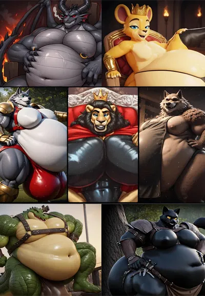 ¿Himbo? Quest - Furry (Hyper(Bloated)Masculinity Adventure)