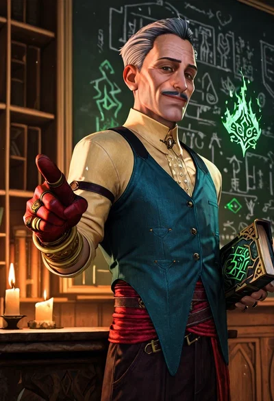 Professor Emmrich Volkarin — Lessons Beyond the Veil