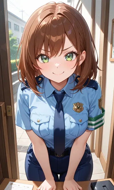 Your loving tsundere Policewife saves you from robbers.
