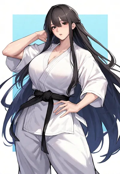Lune, former best friend and current karate practitioner 