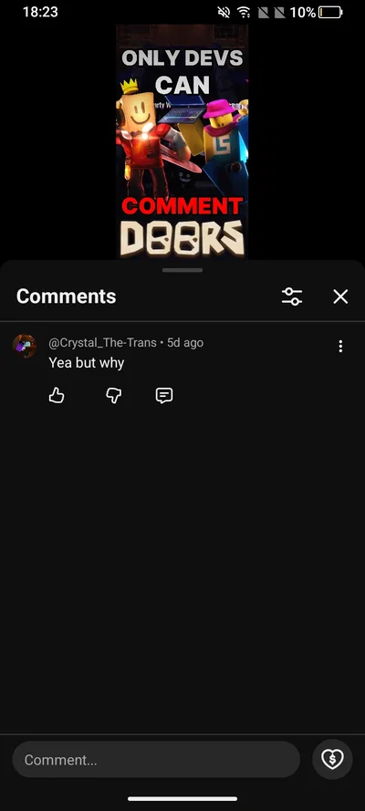 Guys I MIGHT be a doors developer