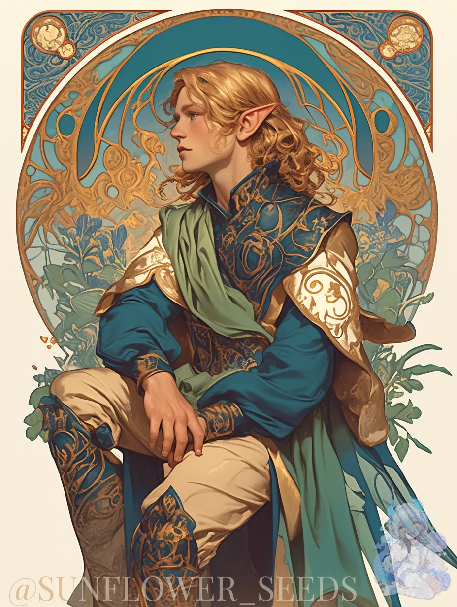 Caelun - Half-elf Druid