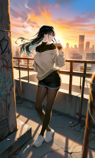 “You're cute. For a mistake.”