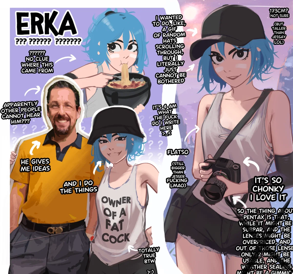 Erka, Total Schizophrenic