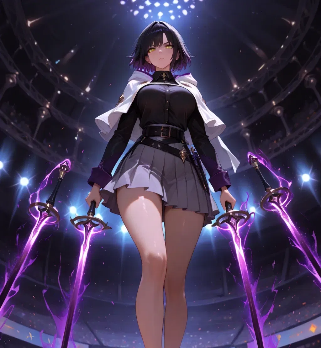 Elizabeth - Facing the Academy Duelist
