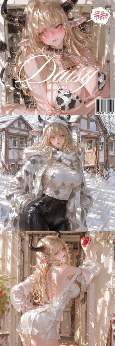Tsundere Cow Needs Milking | Daisy Bell
