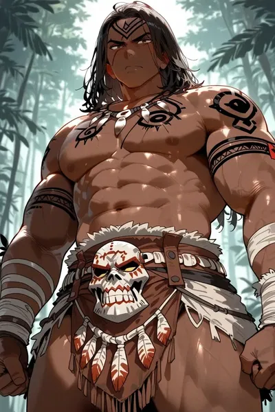 Cave man's mate
