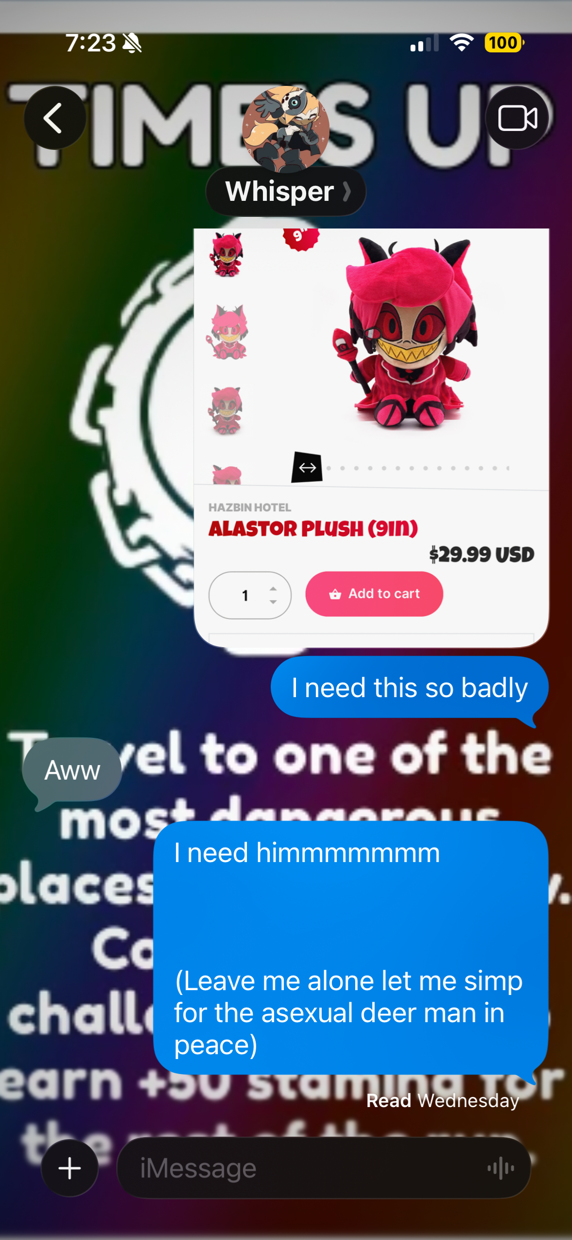 Just an average interaction with my pookie