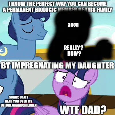 Daddy gives you a Twilight Sparkle