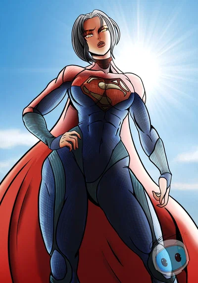 Pissed Tomboy Superwoman