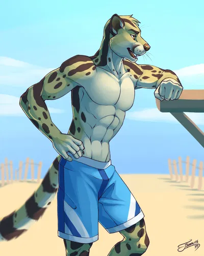 Chris (Hot guy at the Beach)