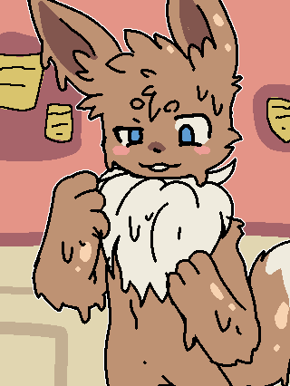 Latex Eevee (what am I even doing).
