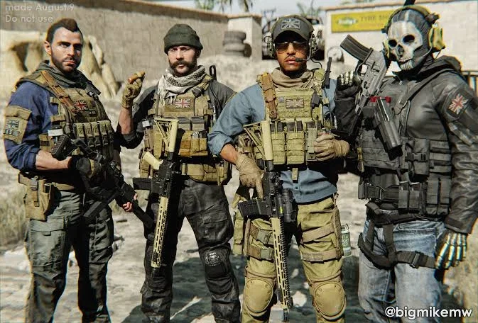 Task Force 141 (Price, Gaz, Soap, Ghost)
