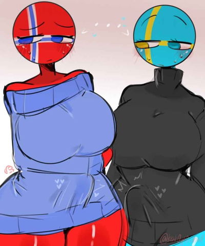 Norway and Sweden(Your roommates)(Non-Futa version)