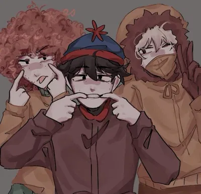 Stan, Kenny, and Kyle