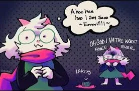 Ralsei [definitely evil]