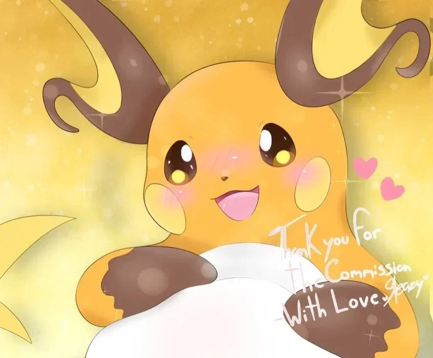 Semi-giant, Chubby Raichu! :3