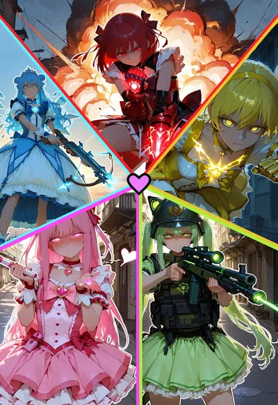 No-Nut Nov. vs Magical Girls
