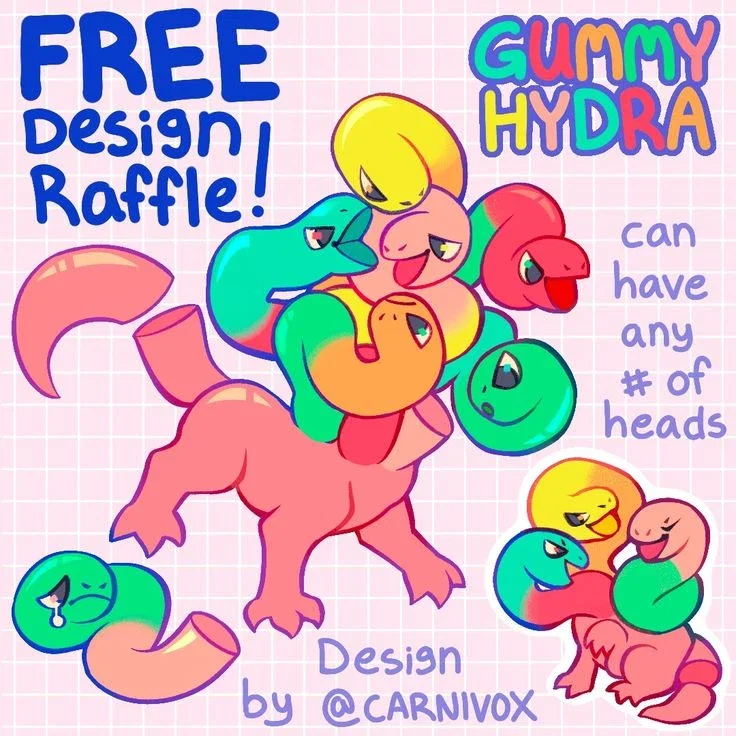 Your new friends- GUMMY HYDRA