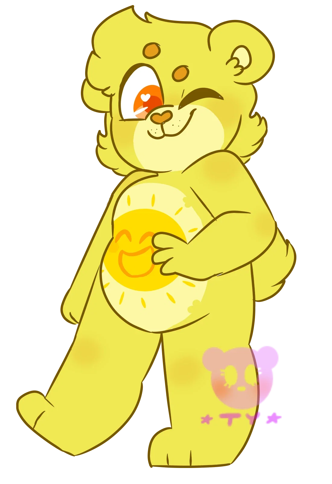 Care bears- FUNSHINE BEAR