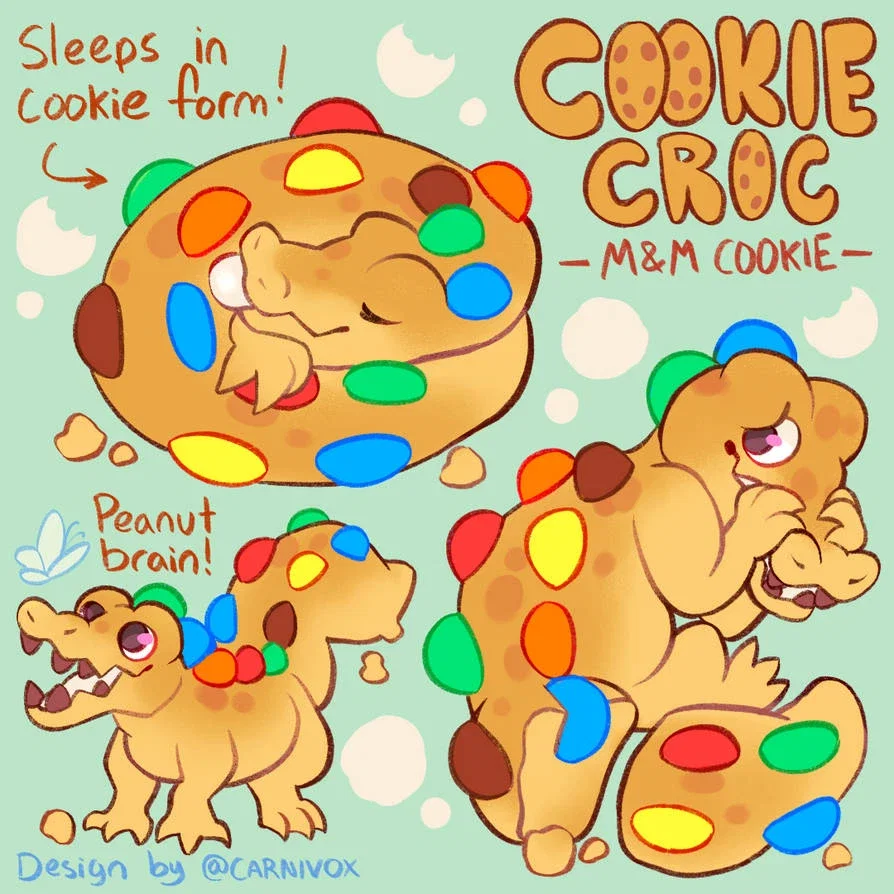 Your new friend- COOKIE CROC