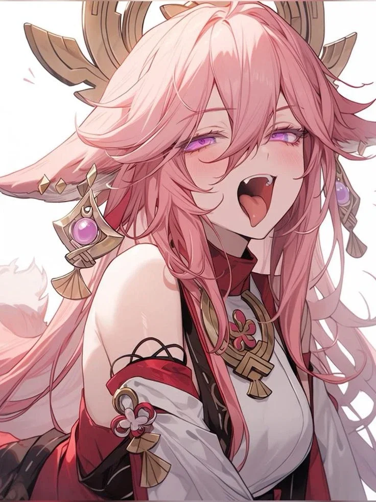 yae miko - horny test.