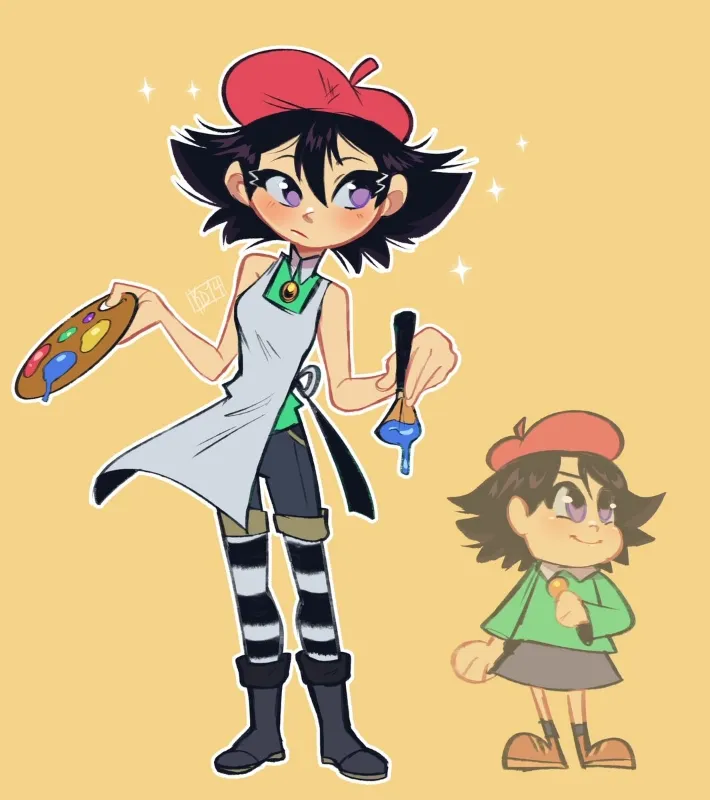 Adeleine (more old) - Kirby