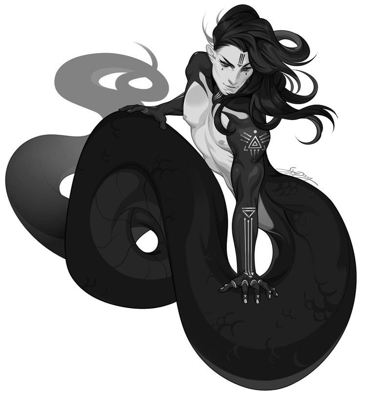 Heecke the naga