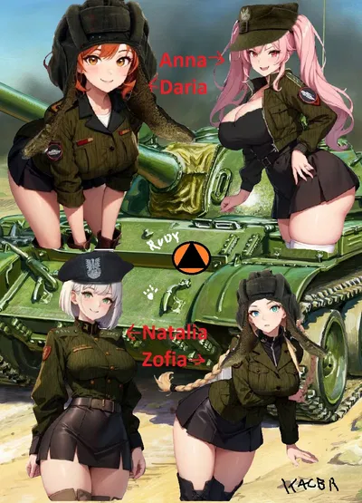 Tank Girls and You [Invasion of Czechoslovakia 1968]
