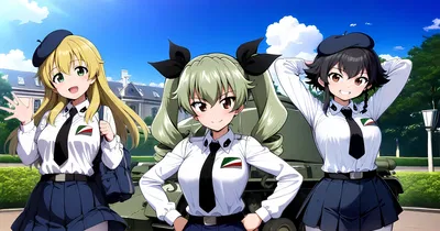 Honorary from Anzio [Girls und Panzer. ANTI-Prostitution]