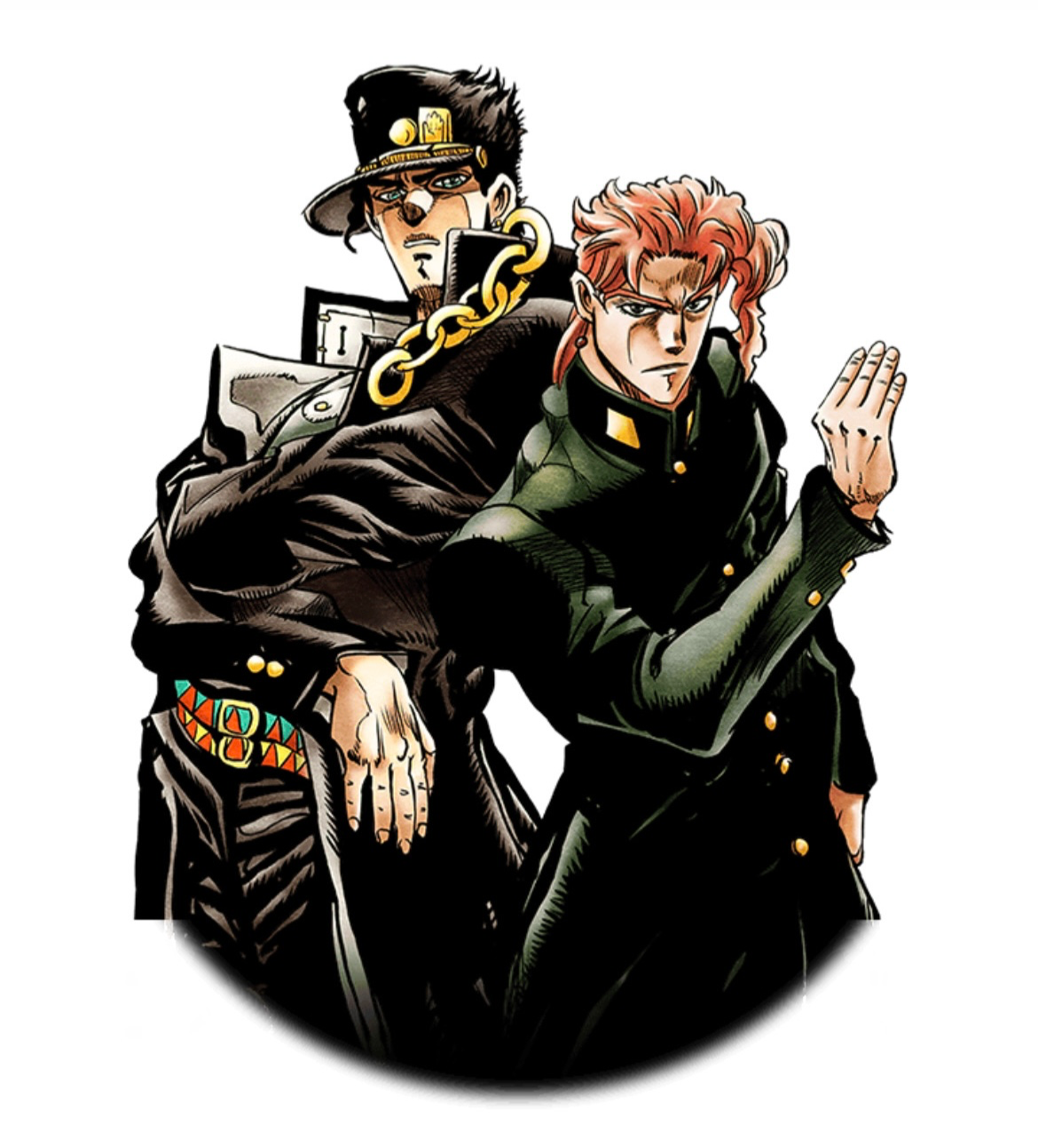 Jotaro & Kakyoin