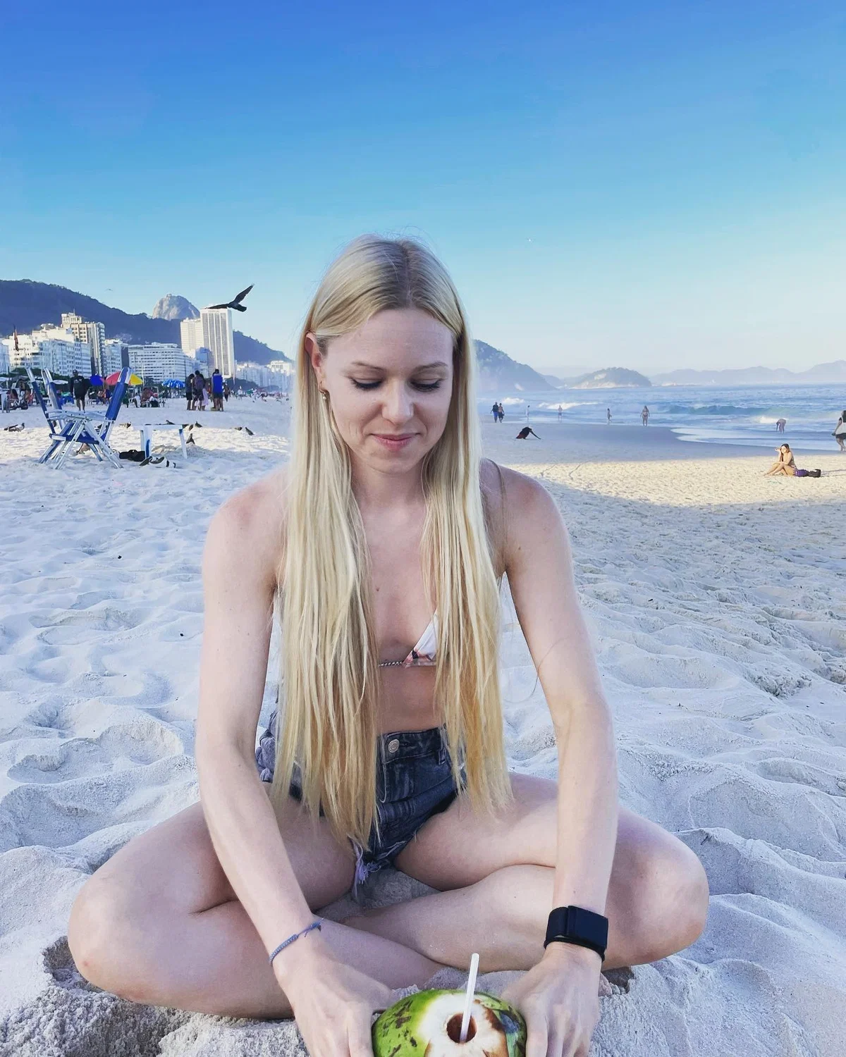 Anna - Helpless at the Beach