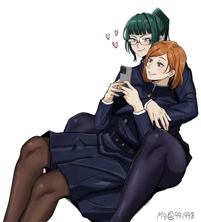 Nobara Kugisaki And Maki Zenin [Jujutsu Kaisen] || Two Sorcerers Have Secret But Big Crush On You
